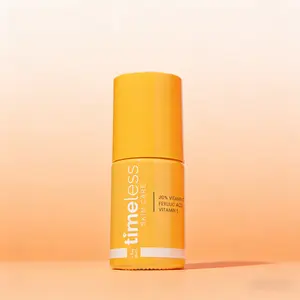 [US SELLER]Timeless Skin Care 20% Vitamin C + E Ferulic Acid Serum – Brighten, Repair & Protect (30ml) Brightening, Anti-Aging & Antioxidant Face Serum, Fades Dark Spots, Evens Skin Tone, Repairs Sun Damage & Protects Skin