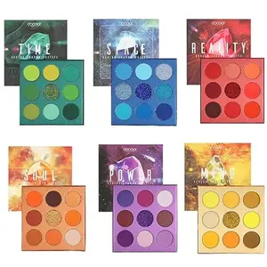 54 Colors Eyeshadow Palette  Matte & Glitter Shimmer Pigments