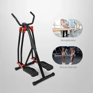 Air Walk Elliptical Exercise Machine for Home Gym – Compact Elliptical Cross Trainer, Low-Impact Cardio Workout, Full Body Fitness Equipment