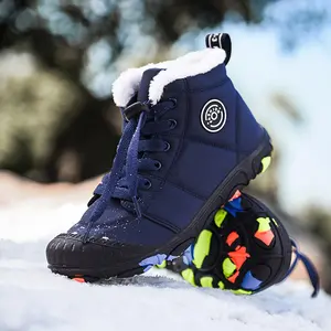 Winter Outdoor Children's Snow Boots Boys' Cotton Shoes Boots