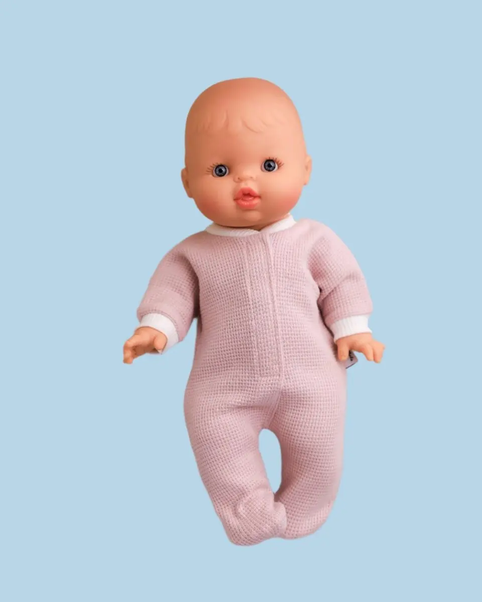 Doll Clothes | Doll Bodysuit - Pink (11" - 14" dolls)