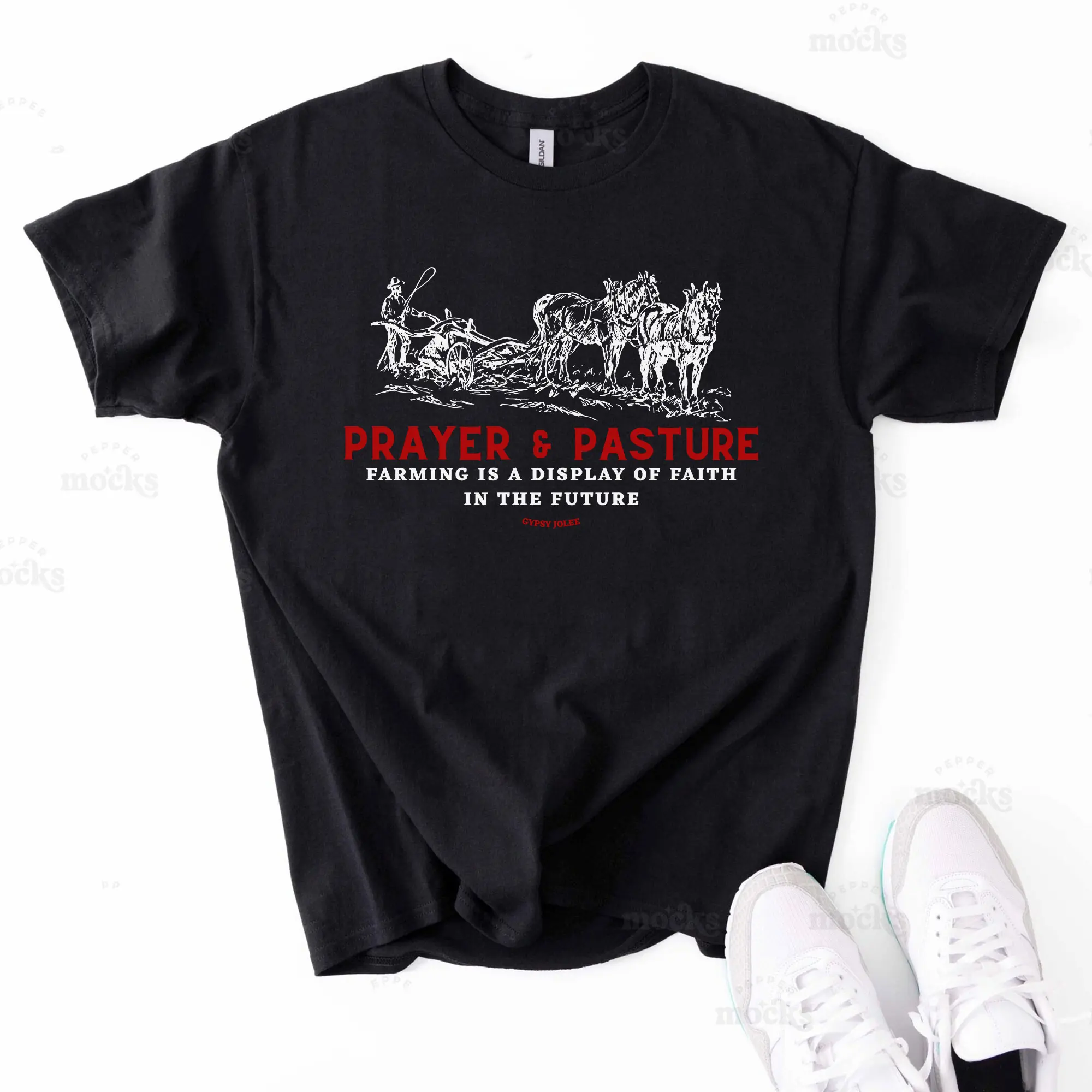 Support Local Farmer Sweatshirt, Agriculture Shirt, Prayer & Pasture Sweatshirt