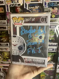 Funko Pop Vinyl Figure Signed Jason Vorhees By Douglas Tait