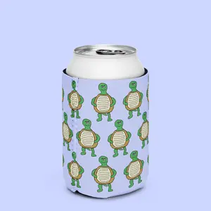Sock Puppet Master Turtle Can Cooler