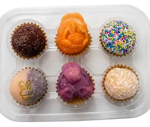 Gourmet Brazilian Brigadeiro Classic Easter Box – Chocolate Truffles (6 or 12 Count)