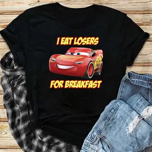 Lightning Mcqueen From Cars  T-Shirt