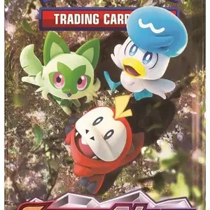 GOLDEN BASKET -Scarlet & Violet Base Booster Pack X3 PACKS