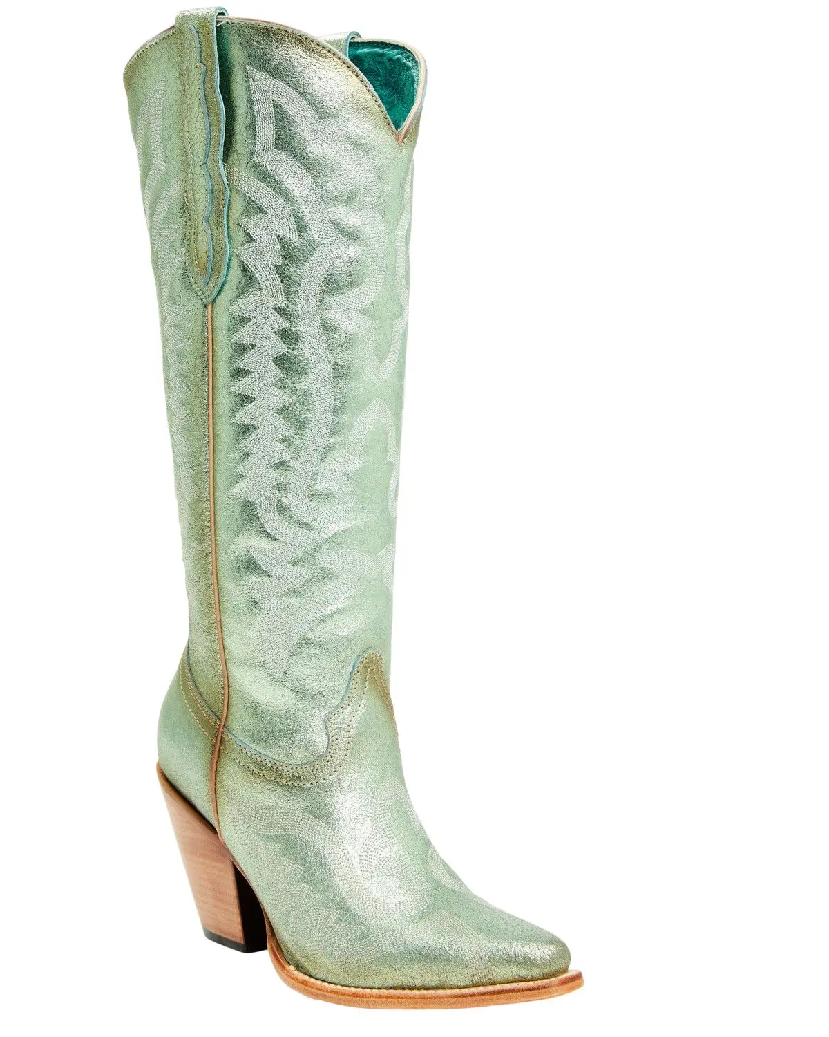Corral Women's Women'S Metallic Tall Western Boot Snip Toe - Z5339