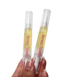 Organic Nail Oil 5ml Jumbo Pen - Nourishing & Protective Formula for Manicure & Pedicure - Made with Natural Ingredients & Repair Nails