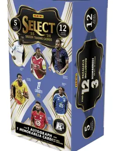 1 (ONE) 2025-26 Panini Select Ligue 1 Trading Card Box (Hobby H2)