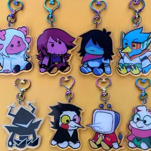 3" Silly Deltarune Keychains