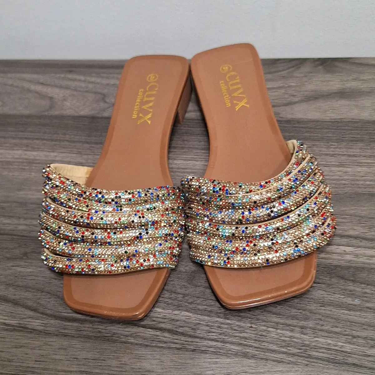 Low heel sandals US size 7 to 12 Women Shoe Footwear.