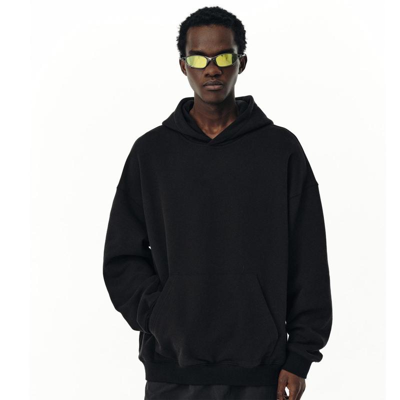 Light Yellow Long Sleeve Casual Hoodie with Pockets for Women Perfect for Fall and Winter Style