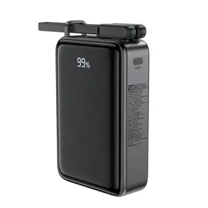 ACEFAST M4 20000mAh PD67W Fast Charging Power Bank - Black High Capacity LED