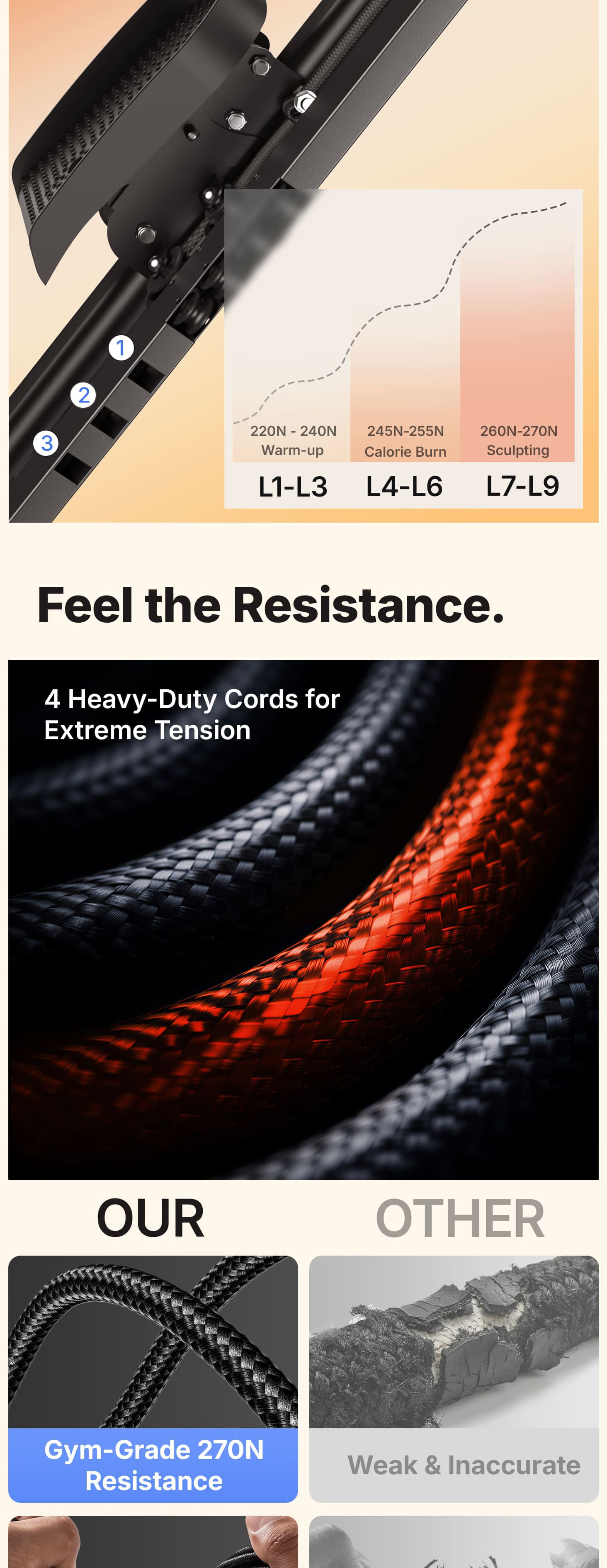 Merach Stair Stepper with Handlebar for Full-Body Workout, 330LBS Capacity,  Compact Cardio Climber Exercise Machine with Adjustable Pedals, Vertical Climber for Home Gym