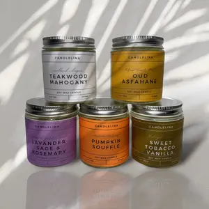 Candlelina Bundle Deal 5 (4 oz) Candles