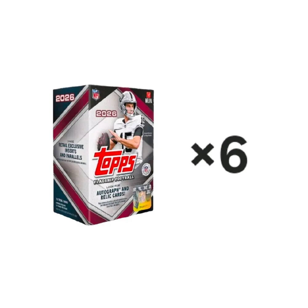 NFL Break #44 x6 2026 Topps Flagship Blaster Boxes