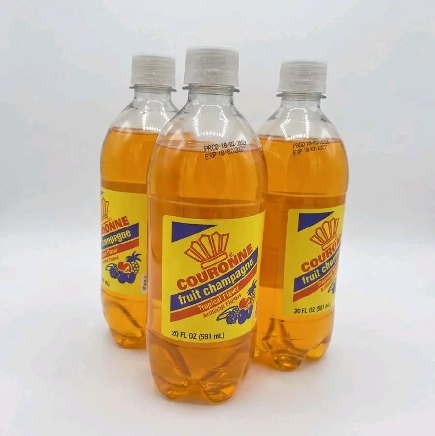 3-Pack Cola Couronne, Plant-Based Gluten-Free Snack with Cola Flavor