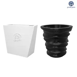 Self-Watering Pot Bundle (Set of 2) — Water Once a Month, Zero Root Rot