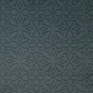 MILOS - EMBOSSED VELVET INSPIRED BY MOROCCAN TILES, UPHOLSTERY FABRIC BY THE YARD