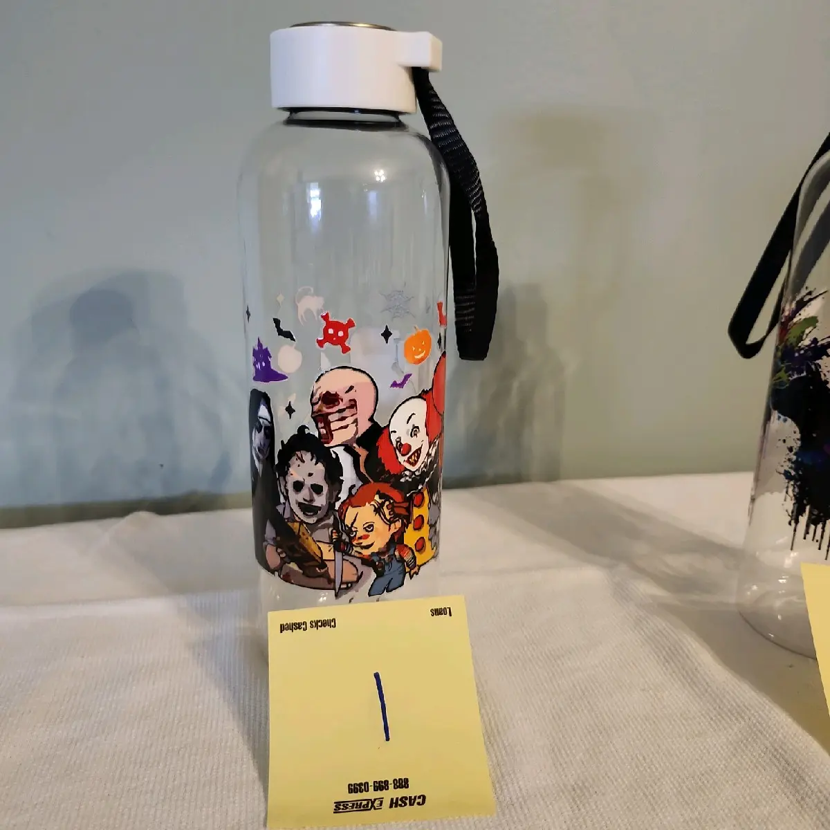 Plastic Custom water Bottle 25.36 oz