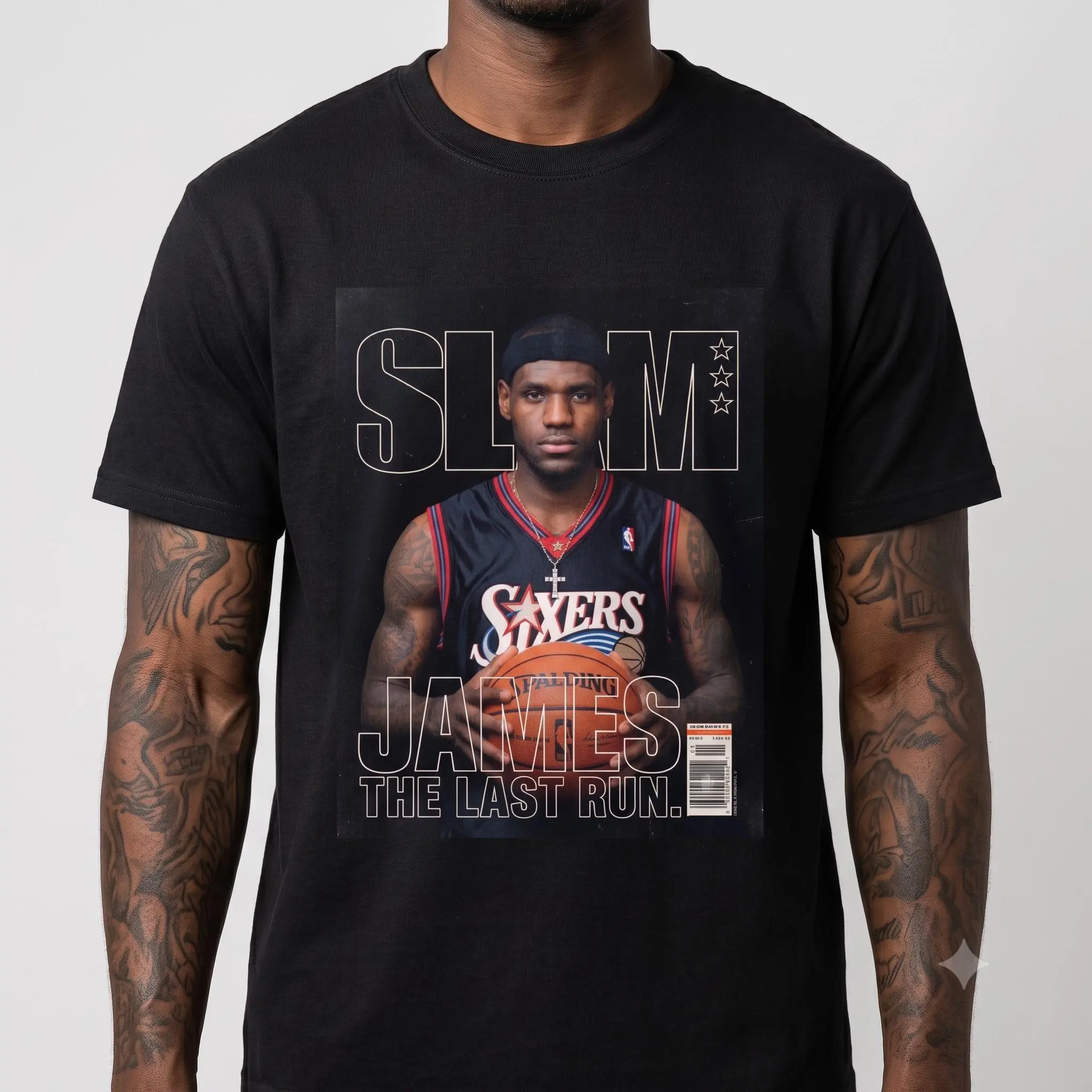 Vintage LeBron James Sixers T-Shirt HG