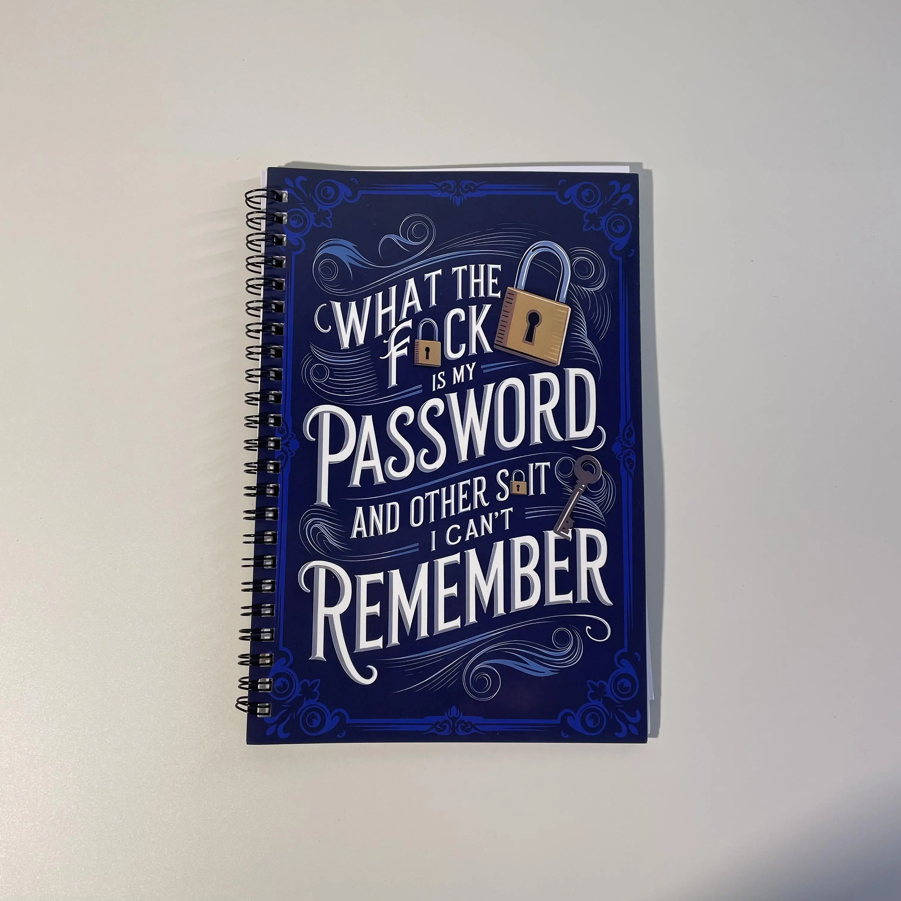 1pc Minimalist Password & Address Book - Username & Login Organizer for Home Office Computer Access, Ideal Holiday Gift for Password Memory Needs