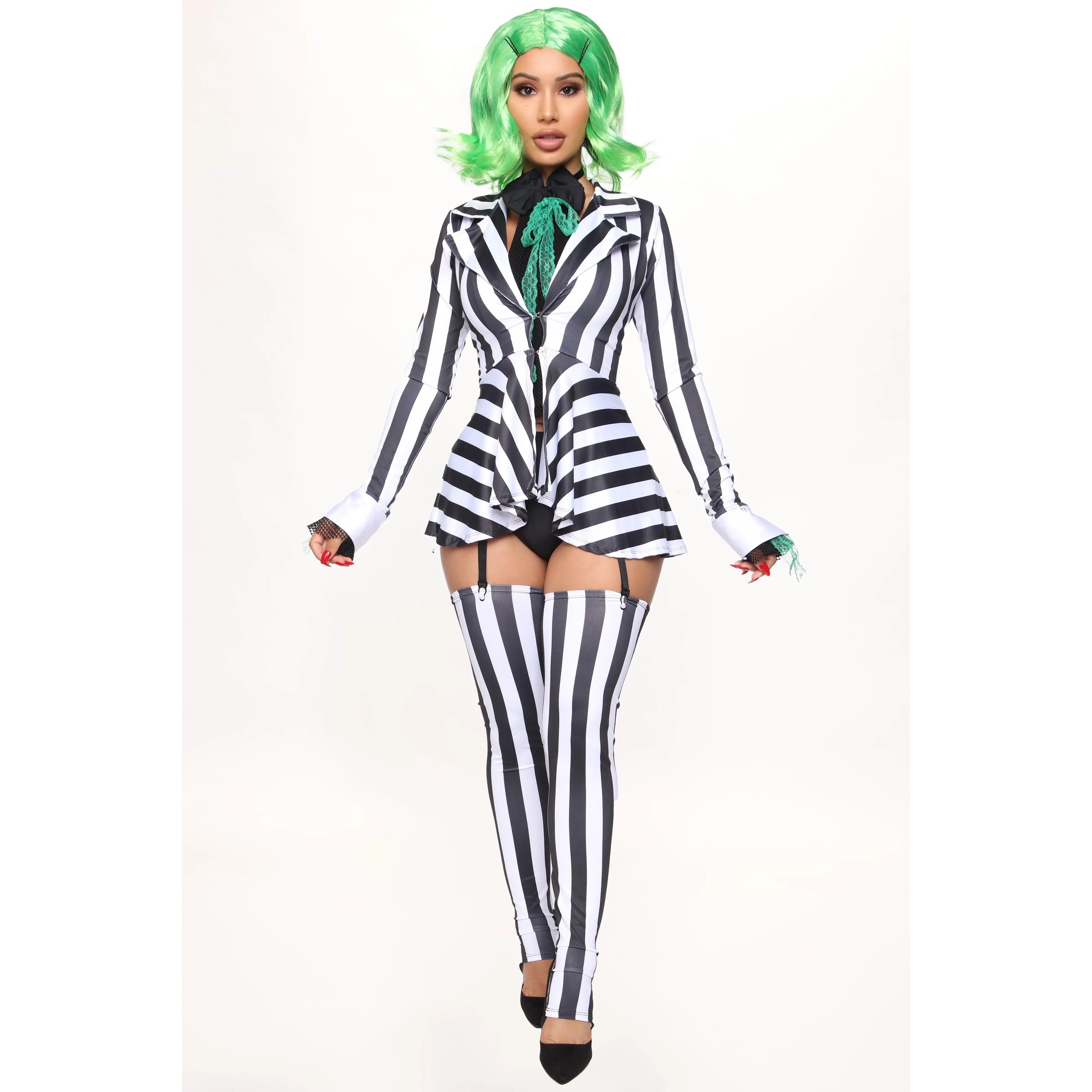 Got The Juice 6 Piece Costume Set - Black/White