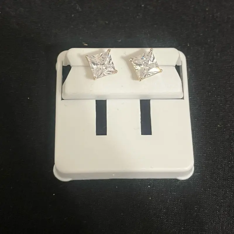 925 solid sliver stud earrings