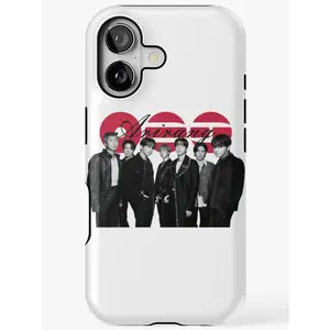 K-Pop Phone Case | Fanart Inspired Cover | 7 Member Idol Fan Gift | Compatible with iPhone 11, 12, 13, 14, 15, 16, 17 & more
