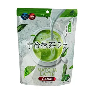 UNIMAT RIKEN Uji Matcha Latte with GABA - Relaxing Mood Support, 10g x 14 Sticks