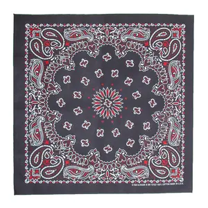 CTM Multi Color Paisley Bandana