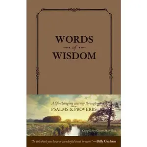 USED-Words of Wisdom (Leatherlike): A Life-Changing Journey Through Psalms and Proverbs by New Living Translation (Imitation Leather)
