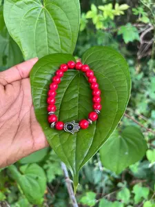 Palm Bracelet - red