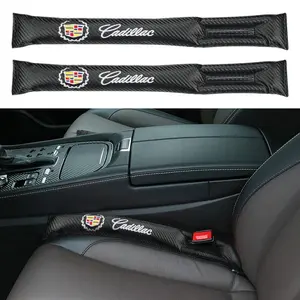 Universal Car Leather Seat Gap Plug Seam Filling Anti-Leakage Strip Seat Side Slot Filling Strips Anti-Loss Vehicle Interior 1/2pcs For Cadillac Escalade CTS ATS XTS CT4 CT5 XT5 XT4 XT6 CT6 SLS SRX BLS STS DTS Deville Accessories