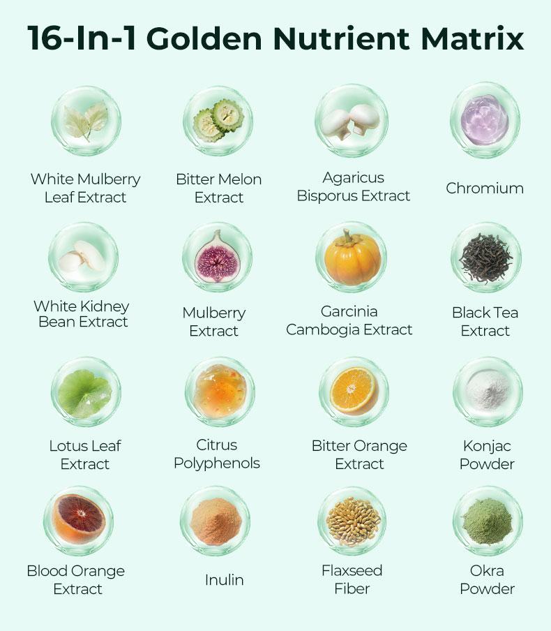 OXYENERGY 16-in-1 Herbal Nutrition Blend | Plant-Based Ingredients | 30 Packets