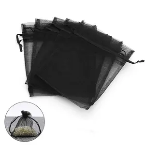 10pcs Pure Color Lace Bag Jewelry Hand Bracelet Packaging Bags, Cosmetics Gift Wrap Candy Bags, Bundle Pouches for Gifts