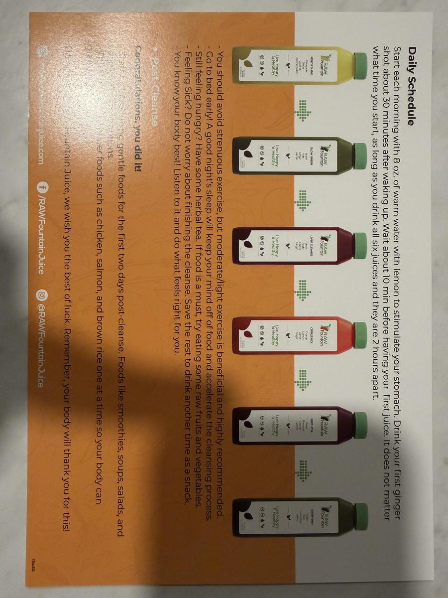 Item: 3 Day Cleanse / Original