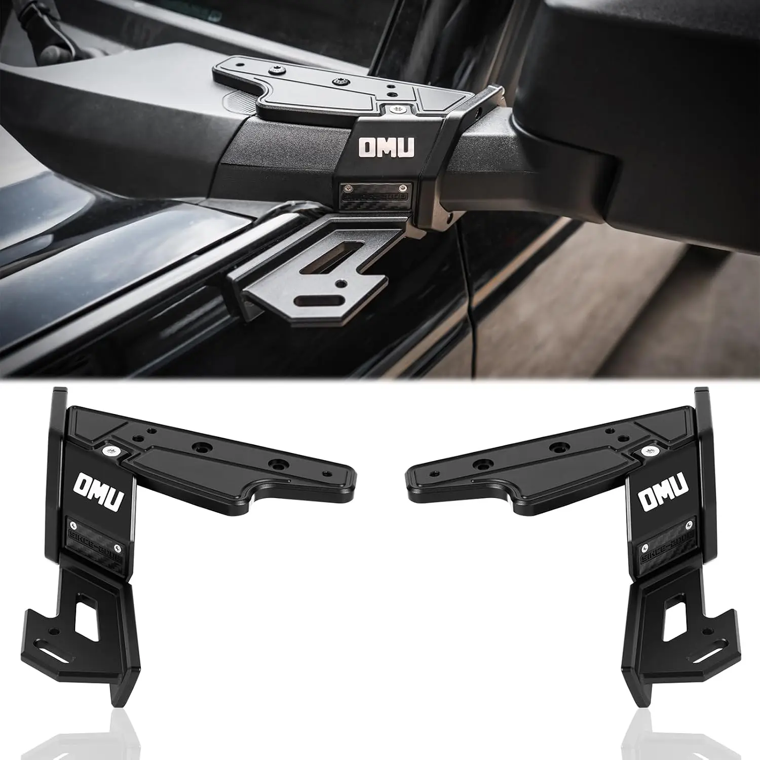 Genesis Series A-Pillar Bracket Set, Compatible with 2021-2024 Ford Bronco, Auxiliary Mounts Lights System