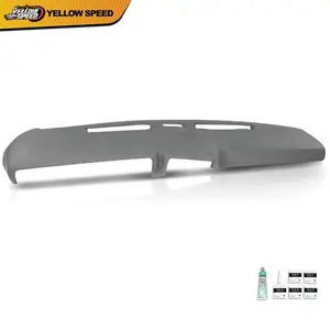 Fit For 1980-1986 F150 F250 F350 Bronco Dash Cover Light Gray 12-108-LGR New