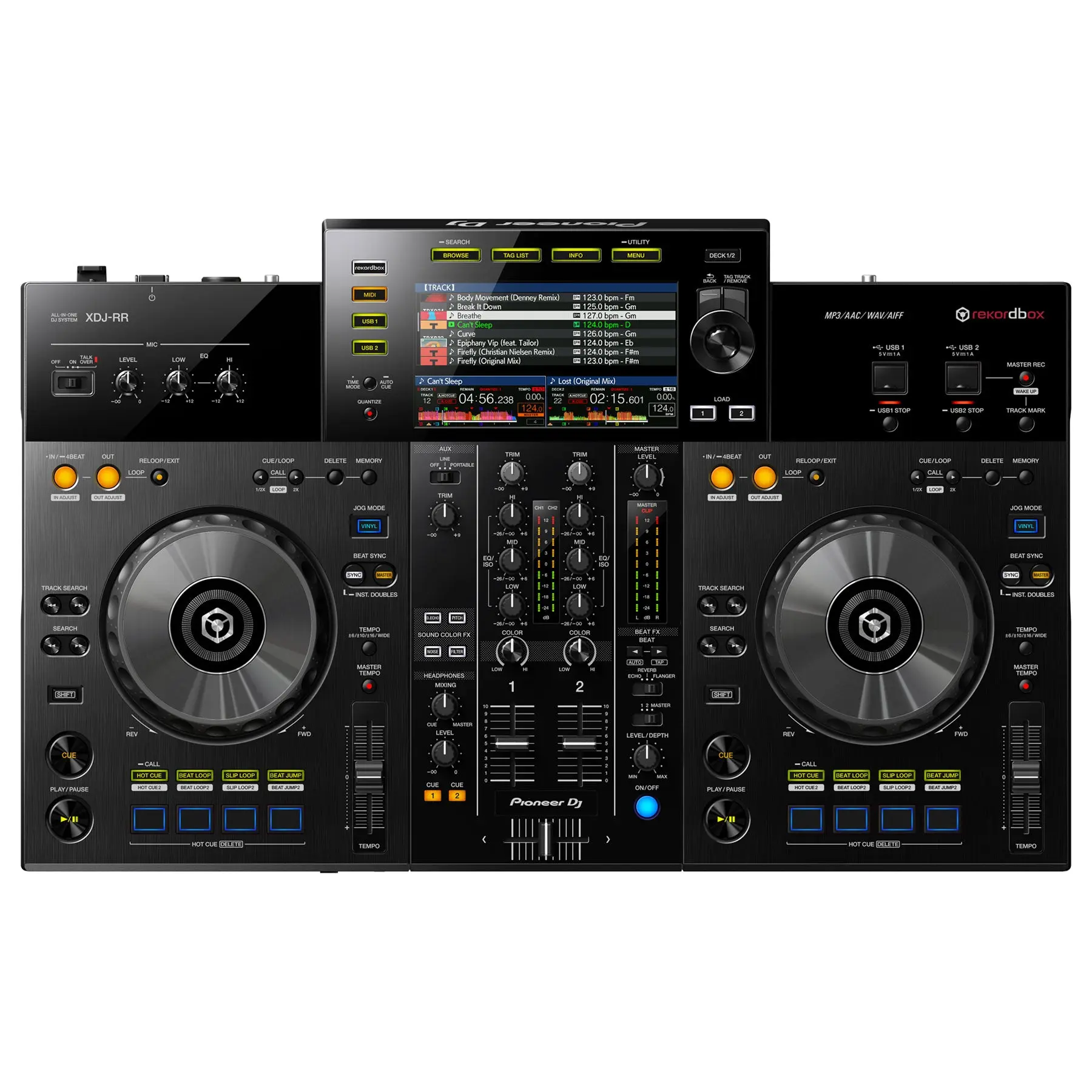 Pioneer DJ: XDJ-RR 2-Channel All-In-One DJ System Pioneer DJ: XDJ-RR 2-Channel All-In-One DJ System