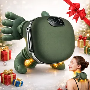 WERAKUS Shoulder & Neck Massage Master Lower Abdominal Shiatsu Back & Neck Massager Kneading Pillow Electric Therapeutic Shiatsu Massager Deep Tissue Unisex Gift