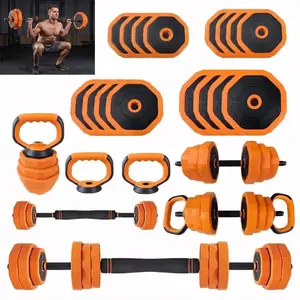 GAOMON Adjustable Dumbbells, 66 lbs Free Weight Set with Connector,4 In1 Dumbbells Set Used As Barbell,Kettlebells,Push Up Stand for Home Gym