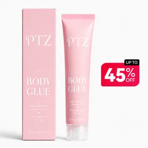 Body Glue for Clothes & Skin SummerVibes, Invisible Strong Hold Fashion Adhesive, Sweat-Resistant & Washable, Fabric-Safe Liquid Glue for Bras, Wigs, Costumes, Dance & Daily Wear (20ml) SummerVibes summerwins