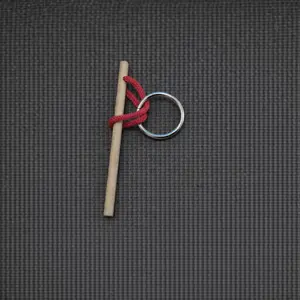 IQ Stick + Tomorrow's Ring 2pcs Set | Challenge Disassembly and Reassembly to Train Logical Thinking and Hand-eye Coordination, Includes a Solution Guide, Suitable for Ages 14+, Birthday Gift, Holiday Gift, Party Gift