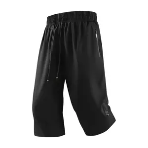Men's solid color pocket drawstring waist capri pants, regular fit casual and comfortable cargo pants, suitable for everyday outdoor wear, all seasons, casual and stylish trousers.shorts summer,breathable men'sbottoms