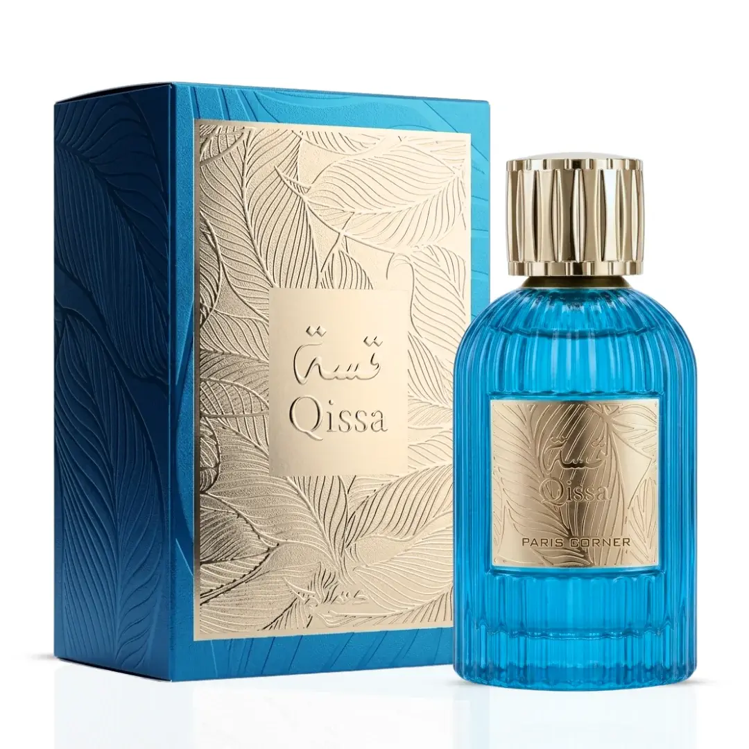 Qissa Blue Eau de Parfum Spray 100ml (3.4 oz) by Paris Corner