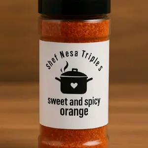 Triple S Sweet & Spicy Orange Seasoning. Shef Nesa's Triple S Sweet & Spicy Orange Seasoning