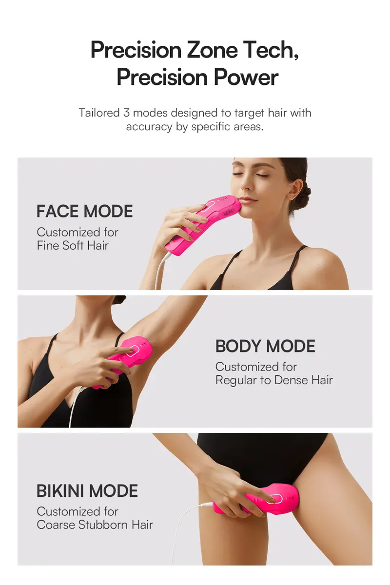 Product Introduction of INIA HAUTE Pro Sapphire Ice-Cooling IPL Hair Removal Device – Painless, FDA Cleared, Full Body & Bikini Use, Long-Lasting Results for Women & Men, 2-Year Warranty – Stay Cool & Smooth, 7