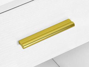 DWVO Sideboard Buffet, Buffet Cabinet Storage Credenza w/Adjustable Shelf, Wine Glass Holder, Drawers, Modern White & Gold Dresser 300 lbs Capacity for Living Room, Kitchen, Dining Room, White DWVO Sideboard Buffet, Buffet Cabinet Storage Credenza w/Adjustable Shelf, Wine Glass Holder, Drawers, Modern White & Gold Dresser 300 lbs Capacity for Living Room, Kitchen, Dining Room, White